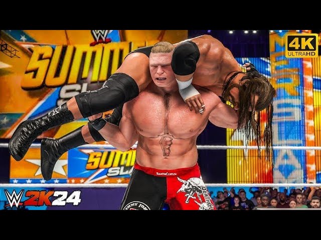 Brock vs Triple H | WWE 2k24